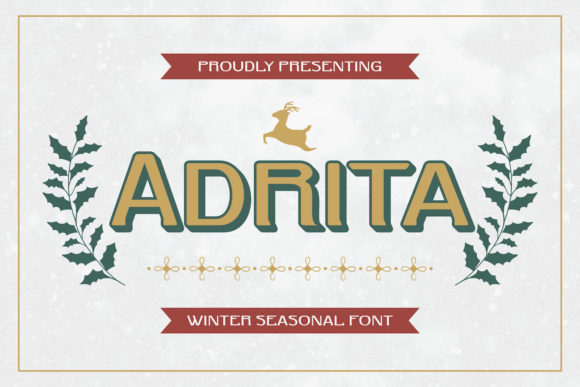 Adrita: A Cool and Adaptable Display Font for Modern Branding