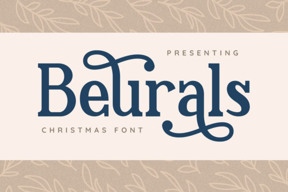 Beurals: A Vintage-Styled Display Font for Editorial Design