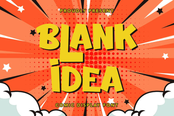 Blank Idea: A Playful Display Font for Creative Projects