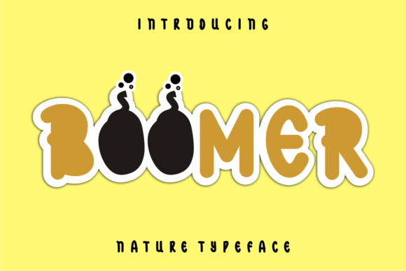 Boomer Font for Trendy Craft Projects
