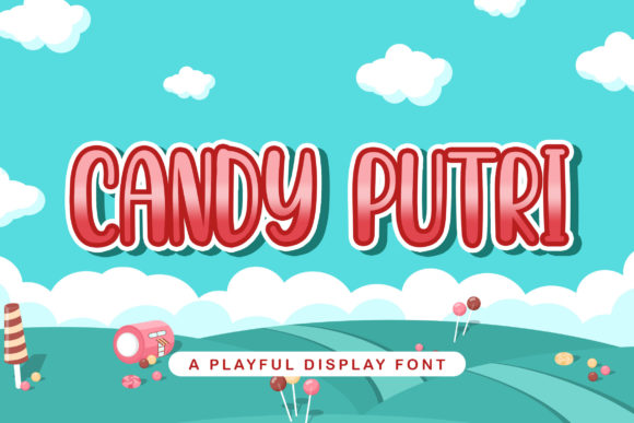 Candy Putri: A Playful Display Font for Creative Branding