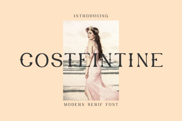 Costeintine - Modern Serif for Creative Branding and Display Needs