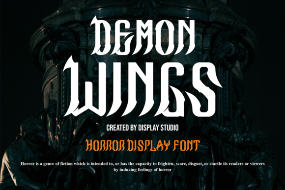 Demon Wings Font for Bold Branding and Professional Design