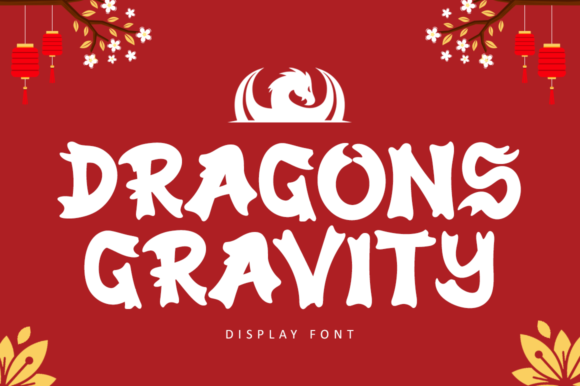 Dragons Gravity: A Display Font for Bold Branding and Visual Impact