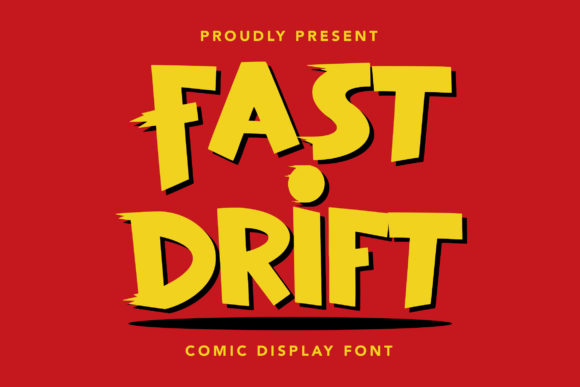 Fast Drift: A Playful Font for Polished Branding