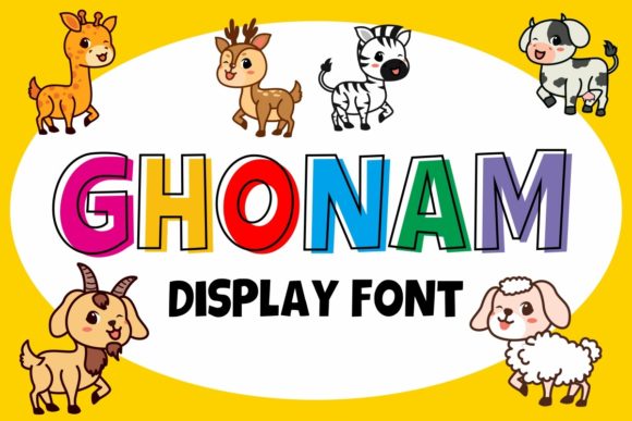 Ghonam Font for Friendly and Engaging Editorial Design