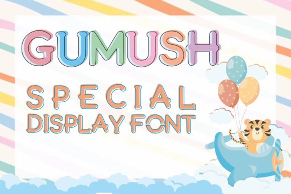 Gumush Font for Playful Handmade Creations