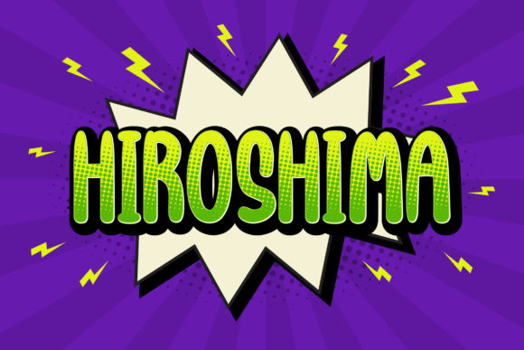 Hirochima Font for Bold Branding and Retro Vibes