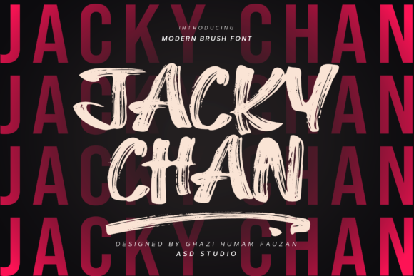 Jacky Chan Font for Professional Branding