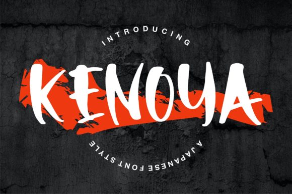 Kenoya: A Display Font for Elegant Web Design