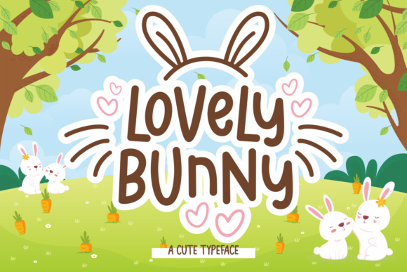 Lovely Bunny Font Review for Kids Projects and Creative Designs