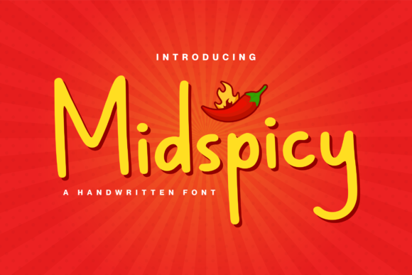 Midspicy: A Handwritten Font for Modern Web Design