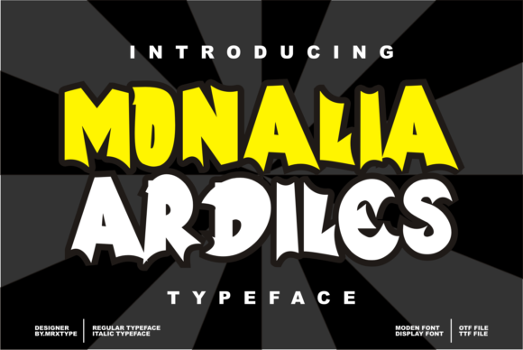 Monalia Ardiles Font Review and Download