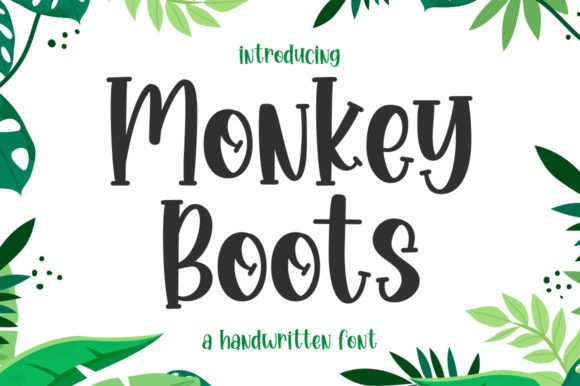 Monkey Boots Font: A Quirky Display Font for Creative Projects