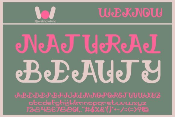 Natural Beauty Font for Polished Branding and Professional Design