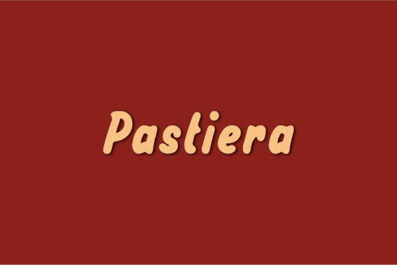 Pastiera: A Natural Display Font for Thoughtful Typography