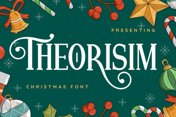 Theorisim: A Vintage Display Font for Creative Makers