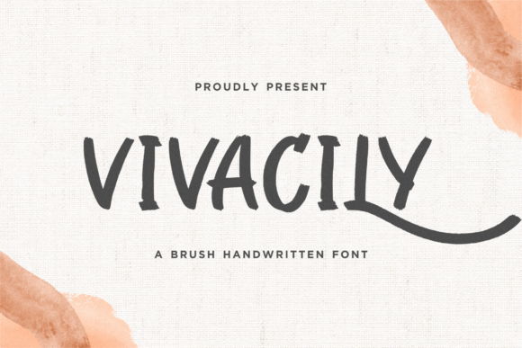 Vivacily: A Cool and Simple Display Font for Modern Design