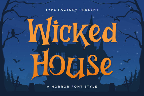 Wicked House Font for Bold Branding and Eye-Catching Designs